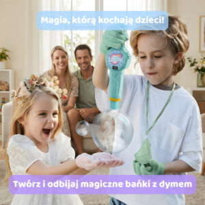 MagicBubbles – Sensoryczna Zabawa Magicznymi Bańkami